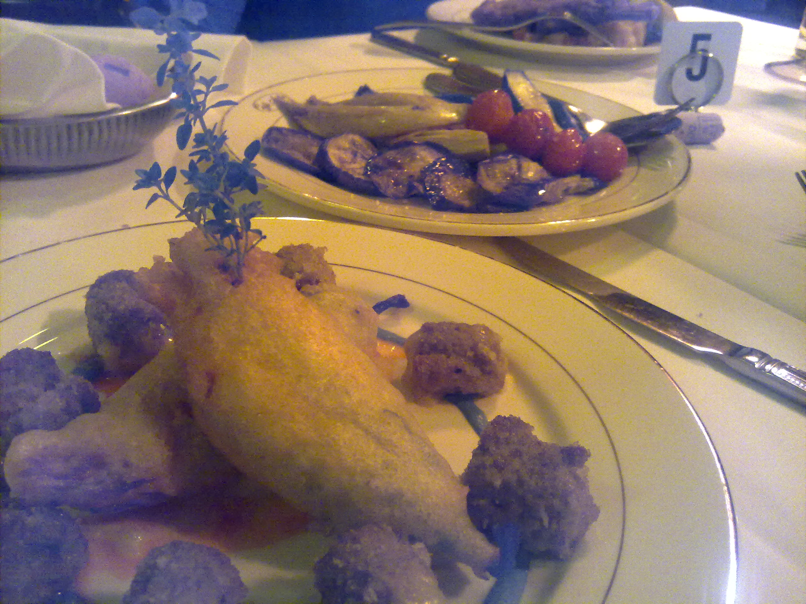 Dinner at Cafe Sicilia