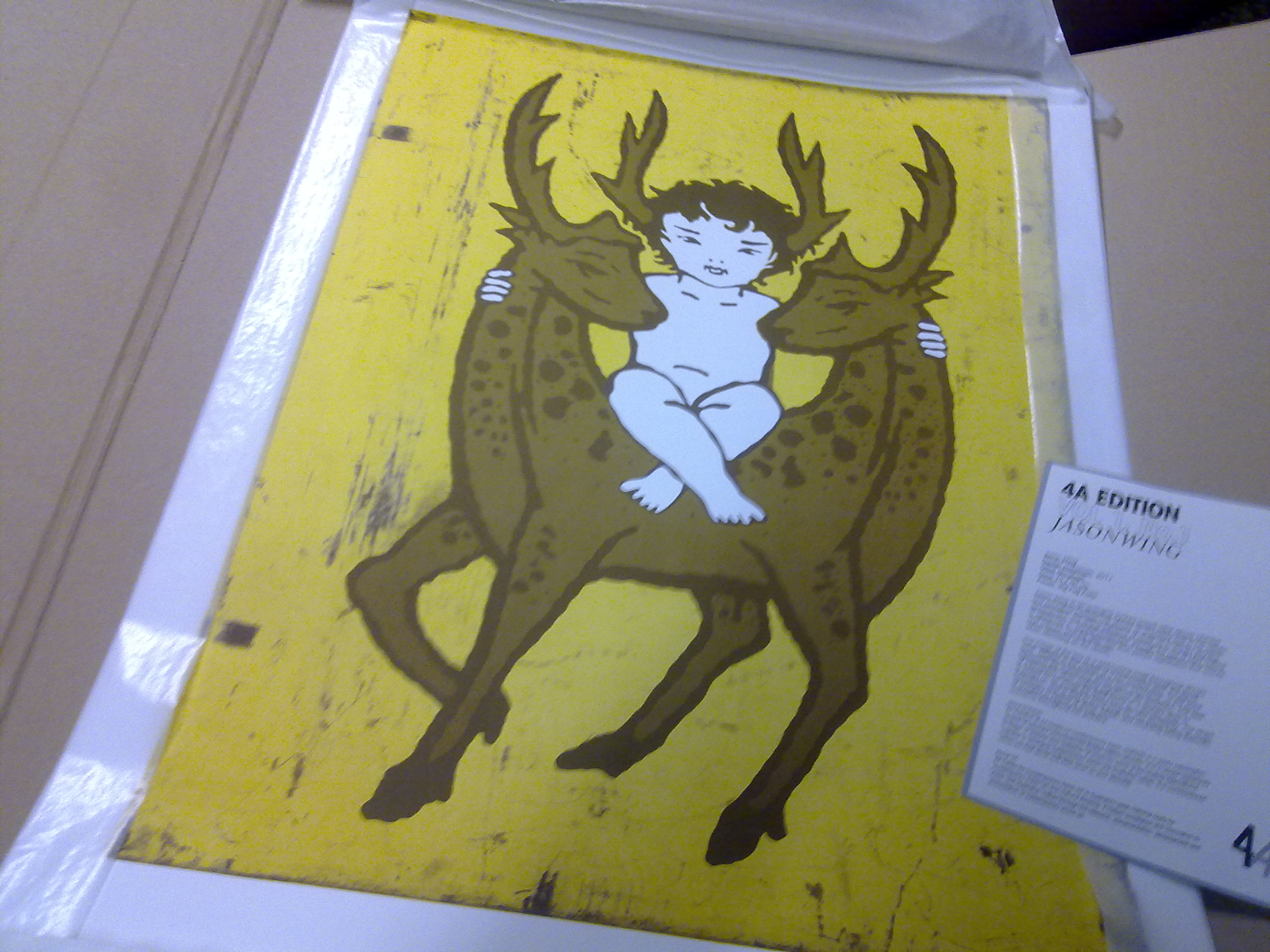 Limited edition print by Jason Wing