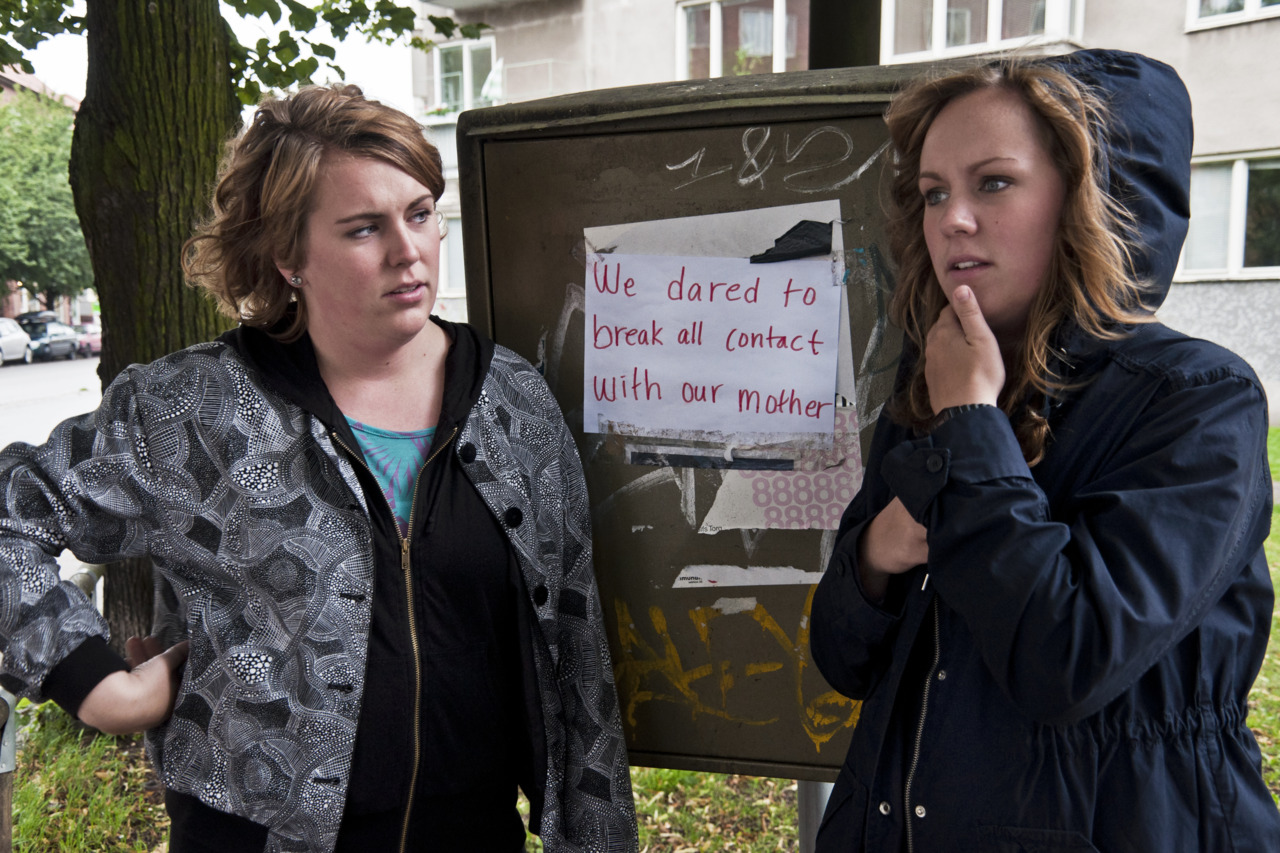 We dared to break all contact with our mother. Photo by Julia Nygren.