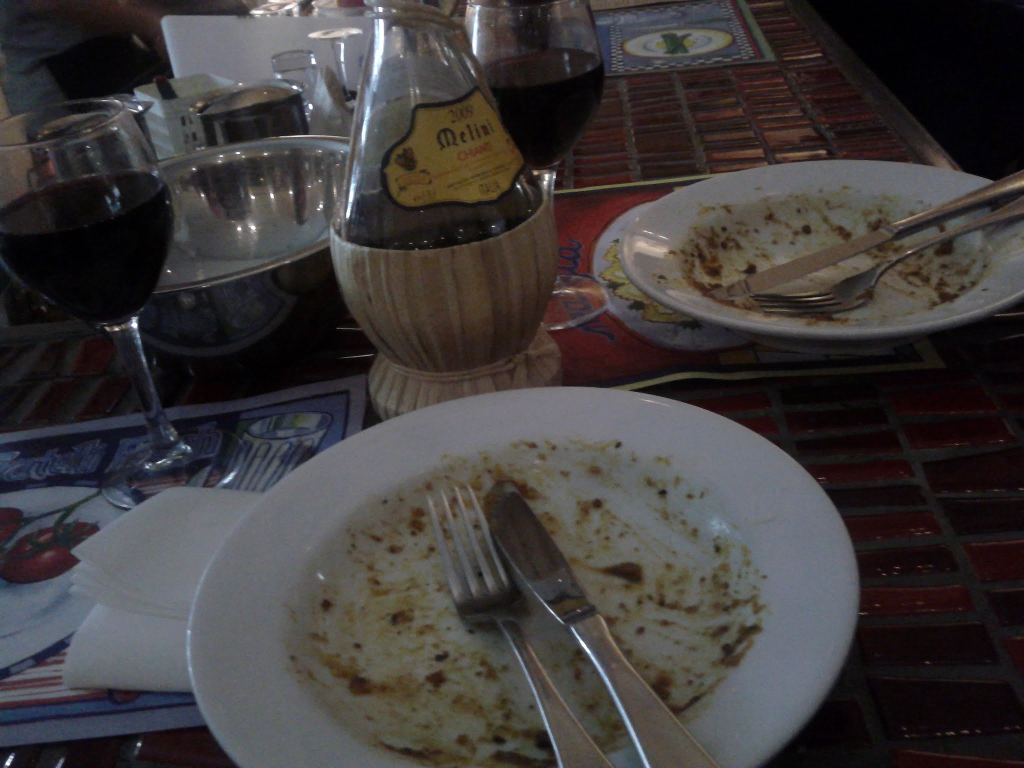 This WAS our meal at Fratelli Fresh