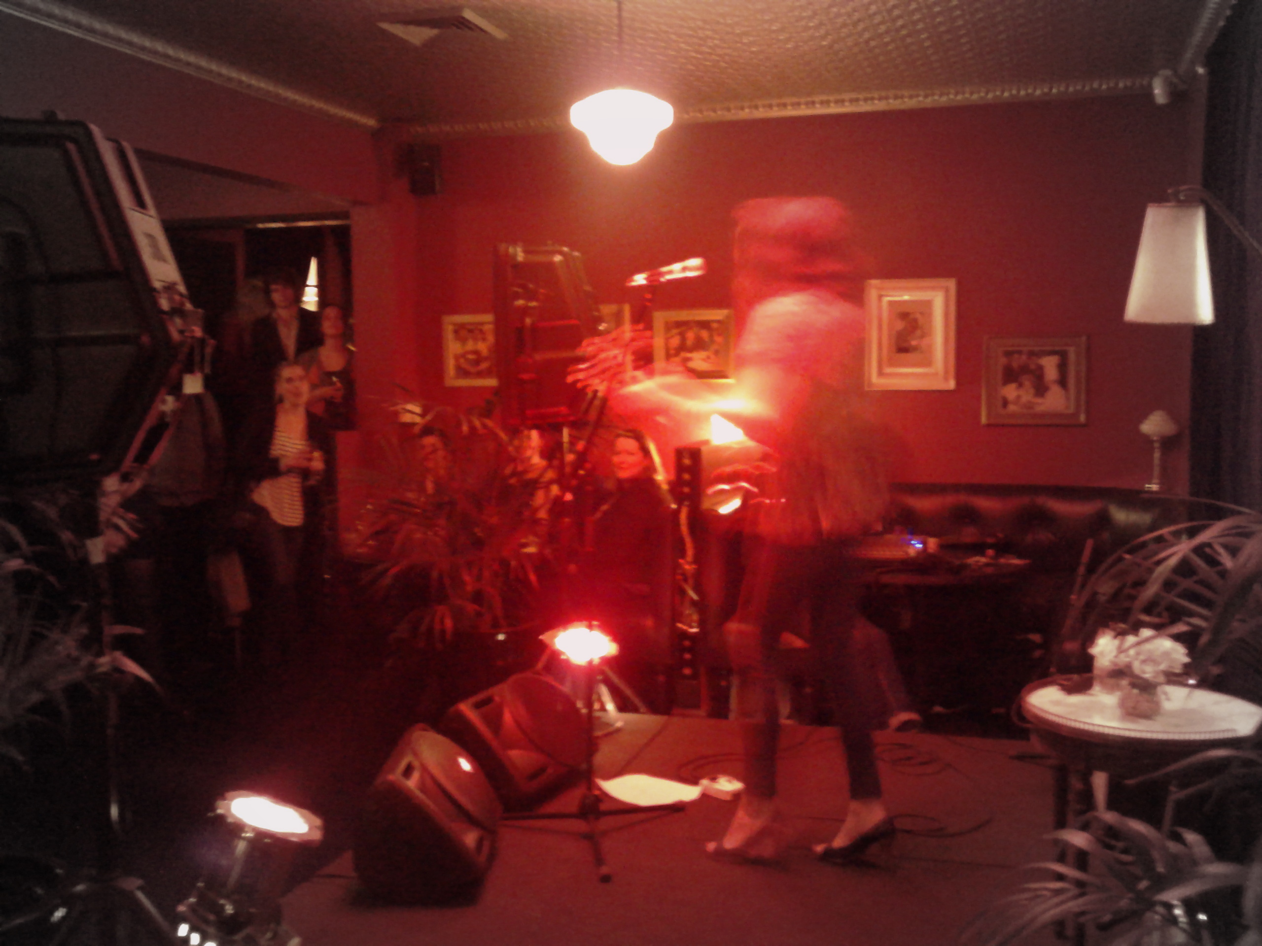 Lanie Lane CD launch at Gardel's Bar at Porteño, Surry Hills