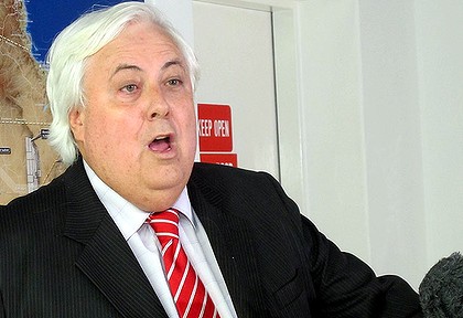 Clive Palmer from The Brisbane Times
