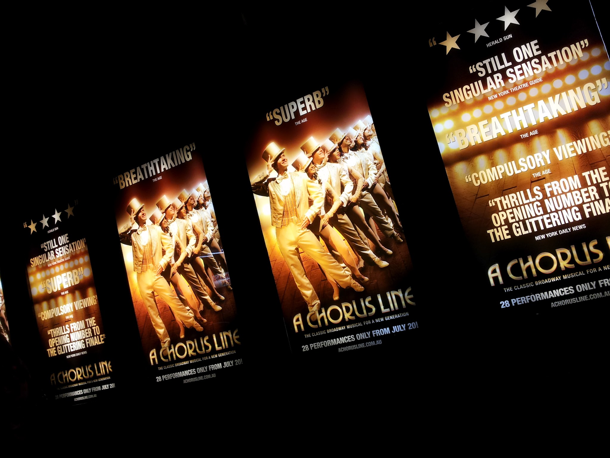 A Chorus Line at Sydney's Capitol Theatre