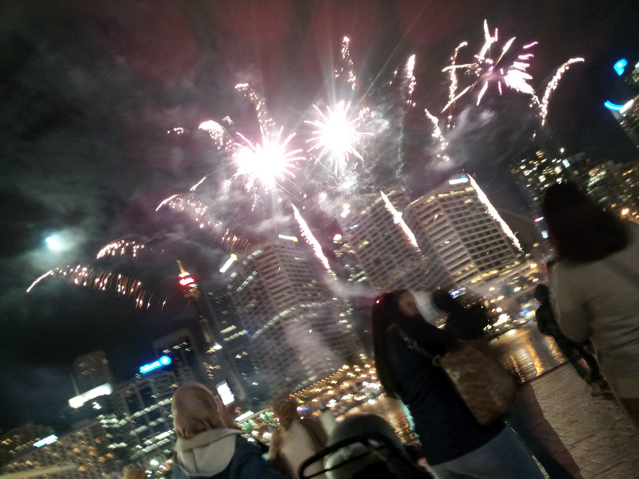 Fireworks at Darling Harbour