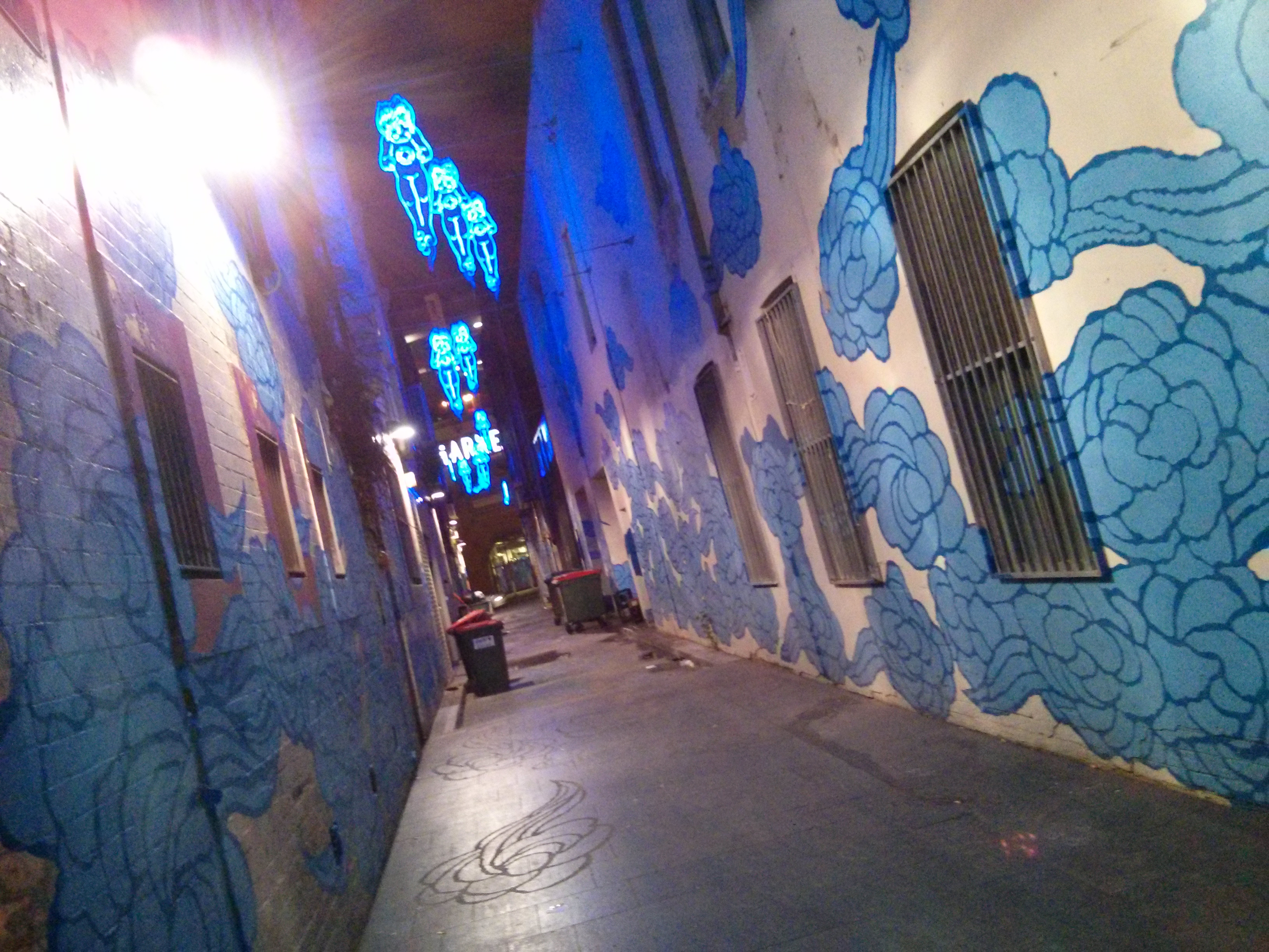 Jason Wing Laneway in Chinatown, Sydney