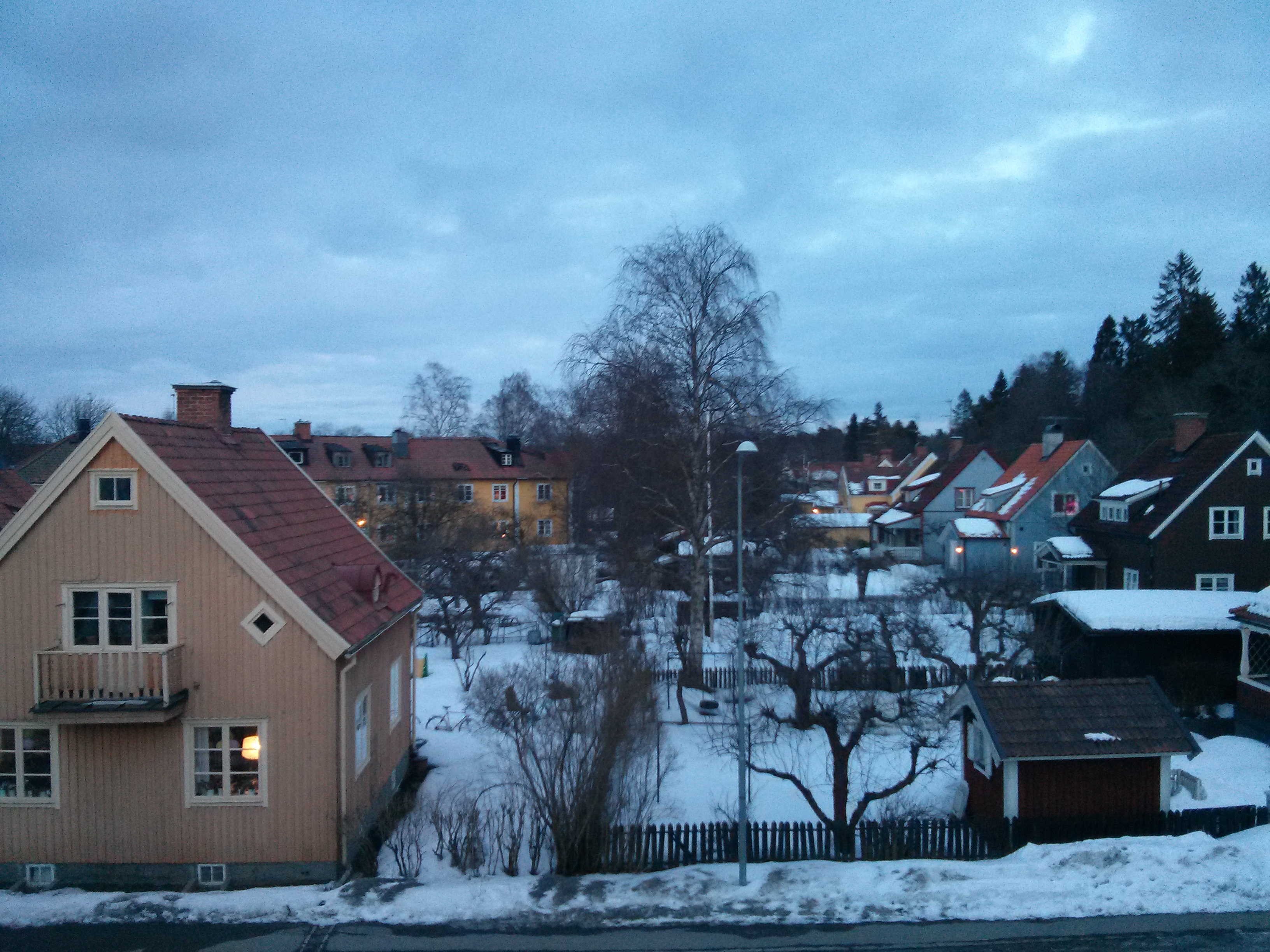 Backyard View - Stockholm