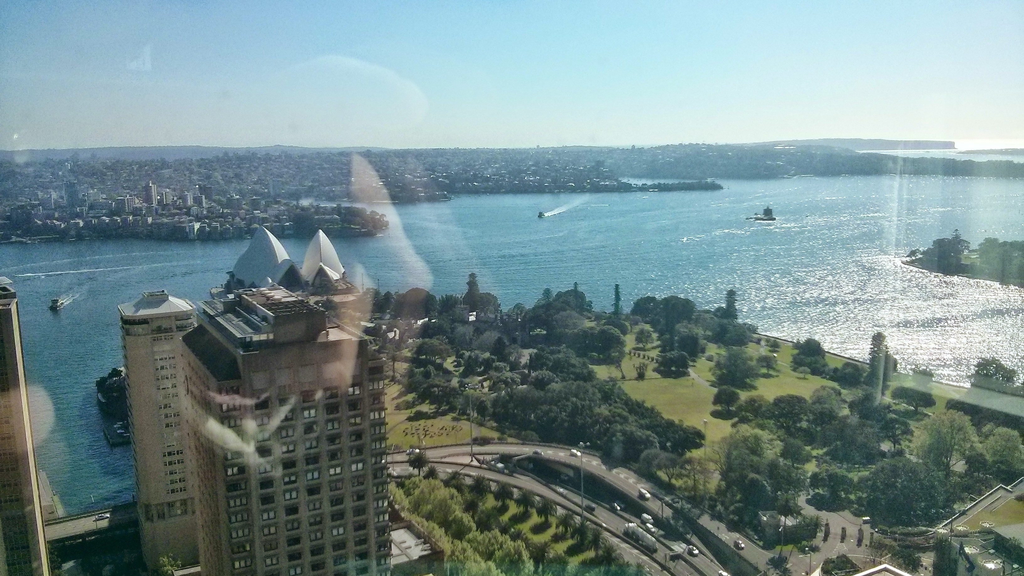Sydney, viewed from Governor Macquarie Tower