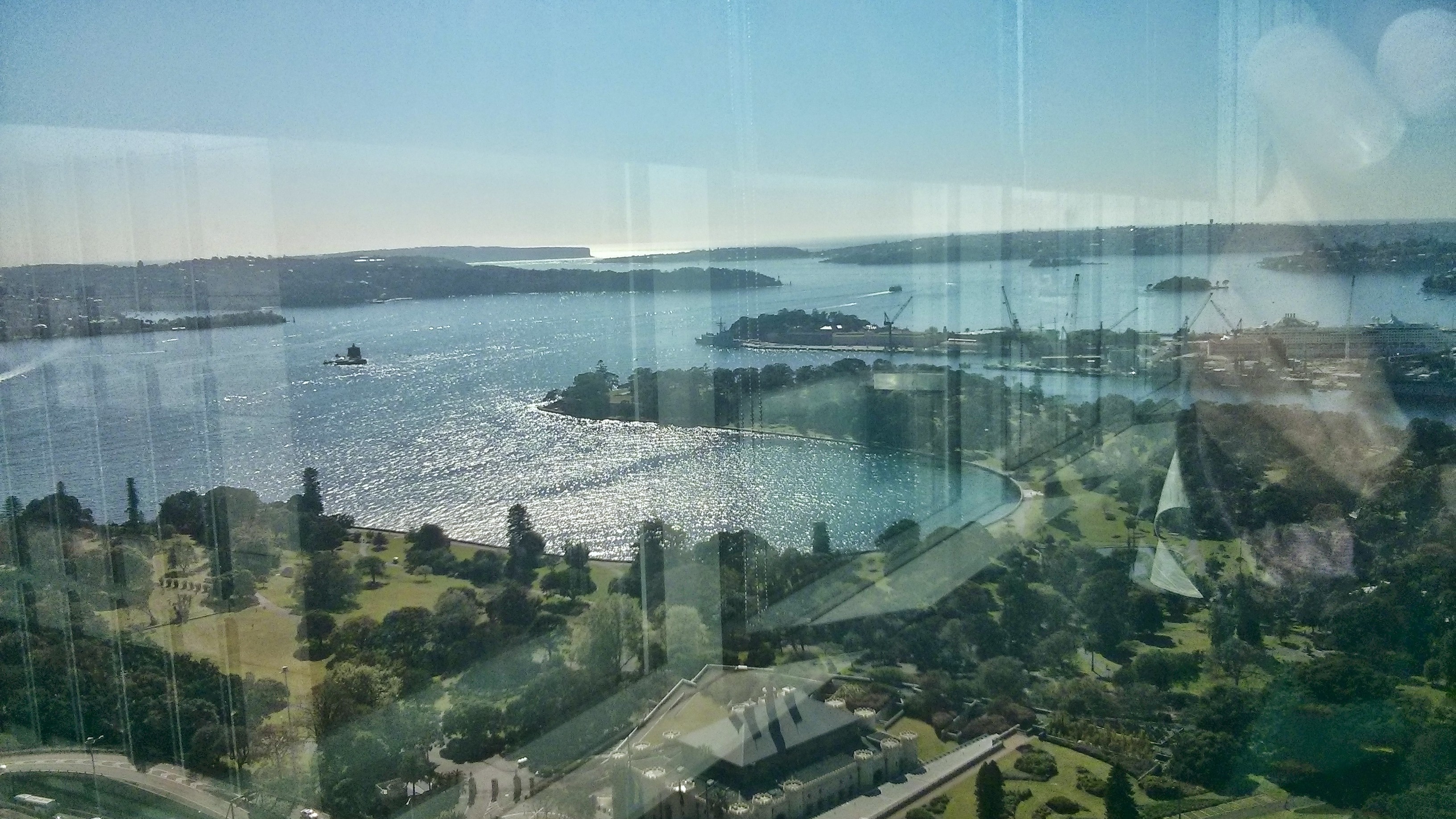 Sydney, viewed from Governor Macquarie Tower