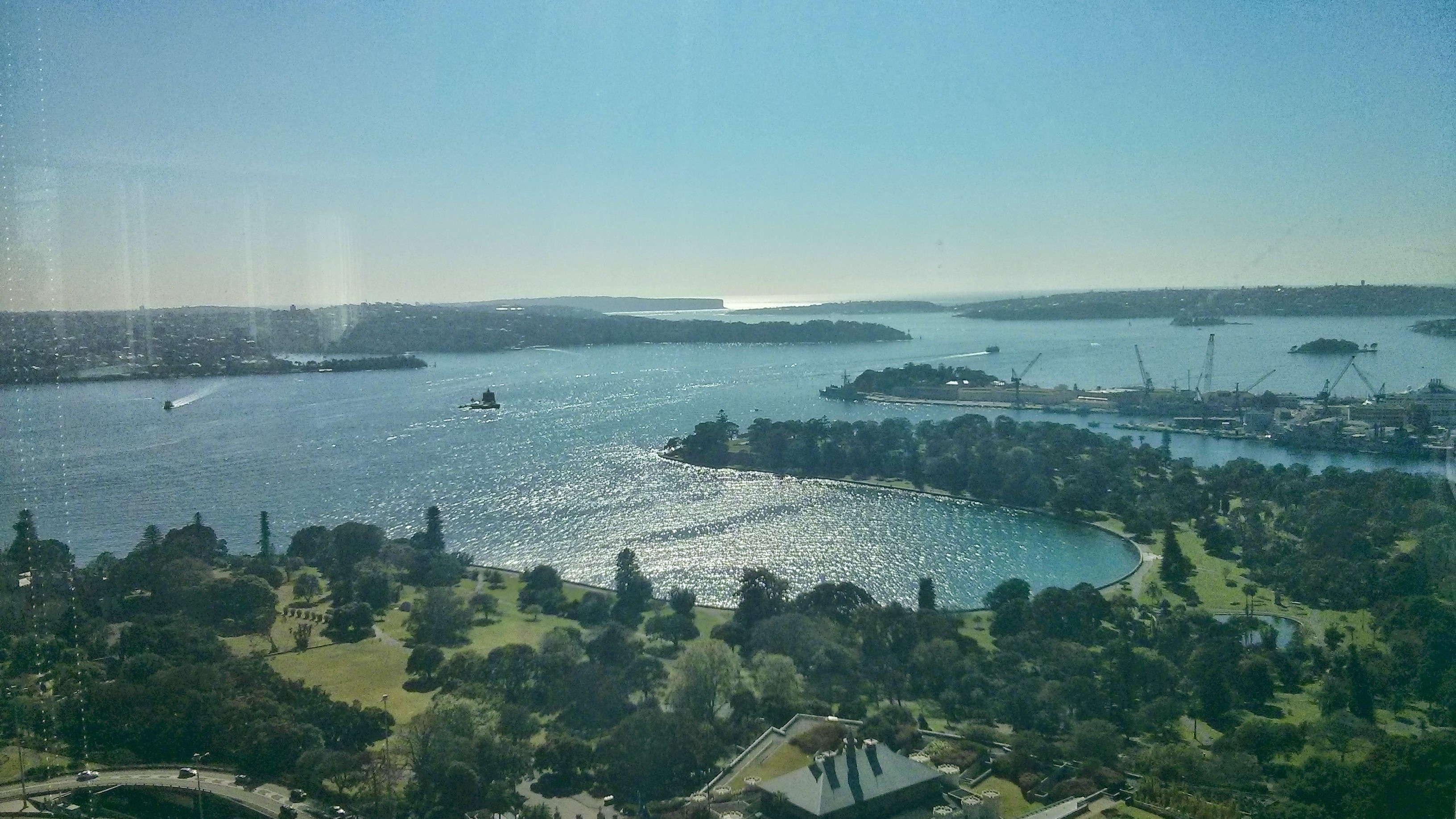 Sydney, viewed from Governor Macquarie Tower