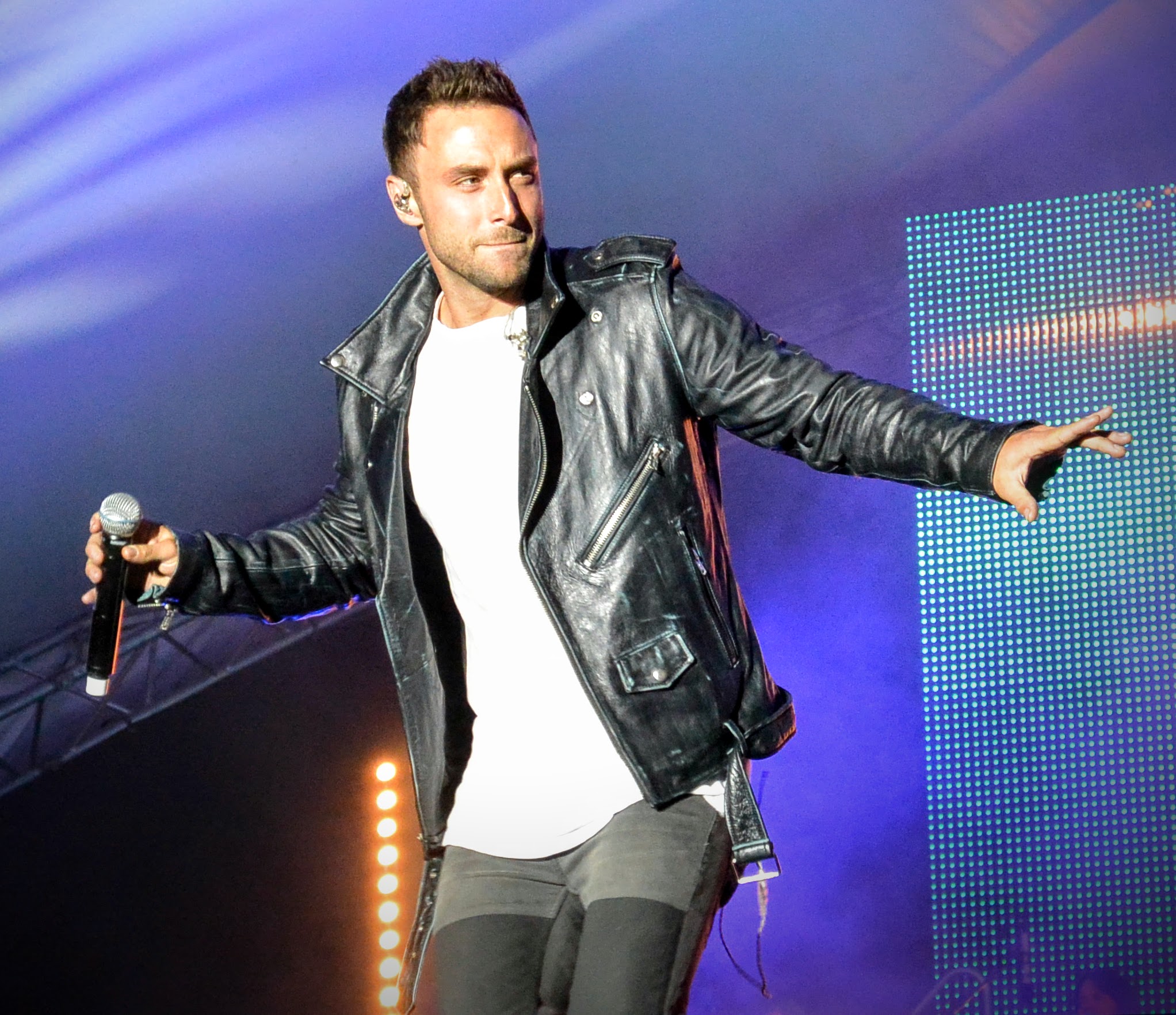 Måns Zelmerlöw at Stockholm Pride