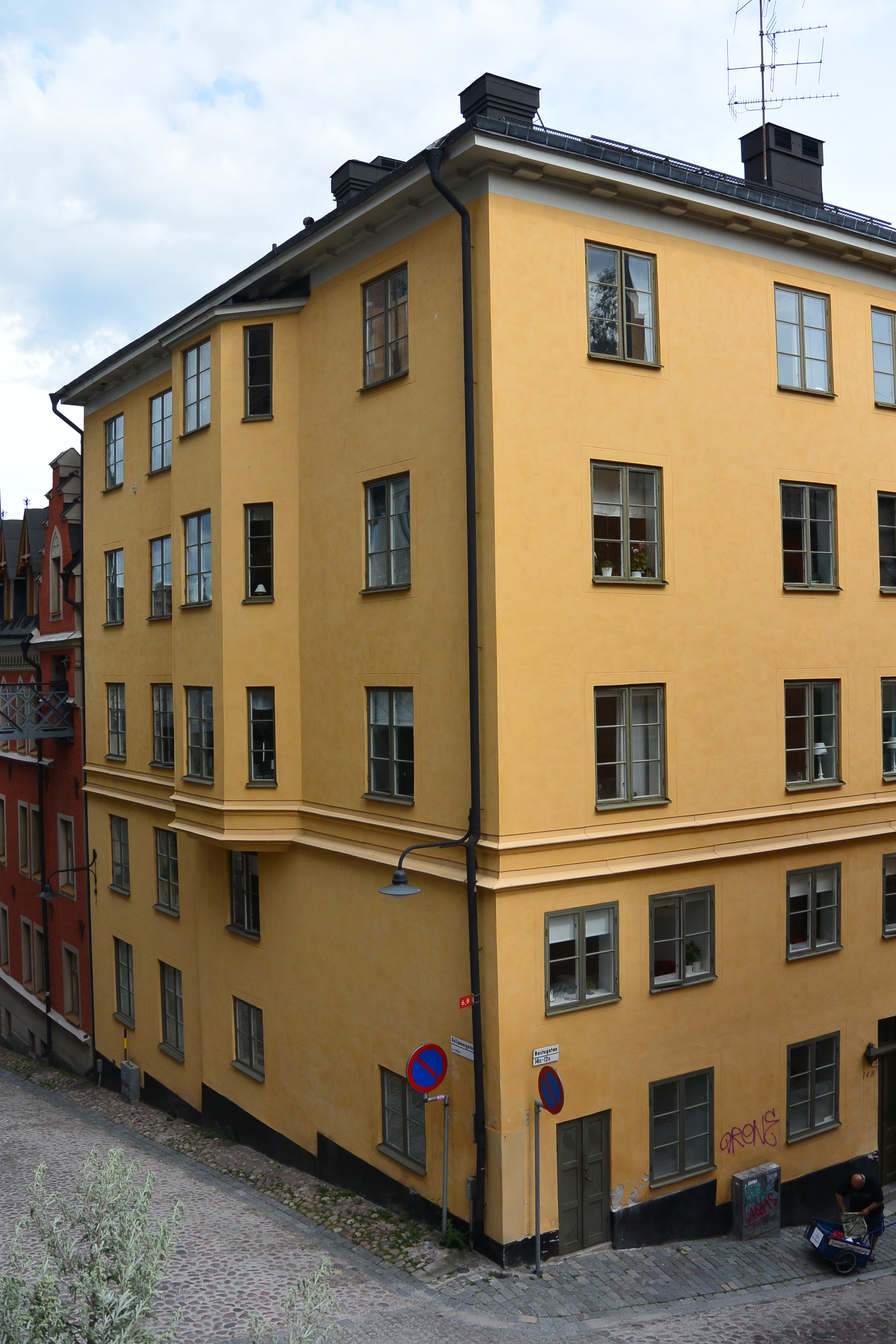 Bellmansgatan 1, the apartment where Mikael Blomqvist lived