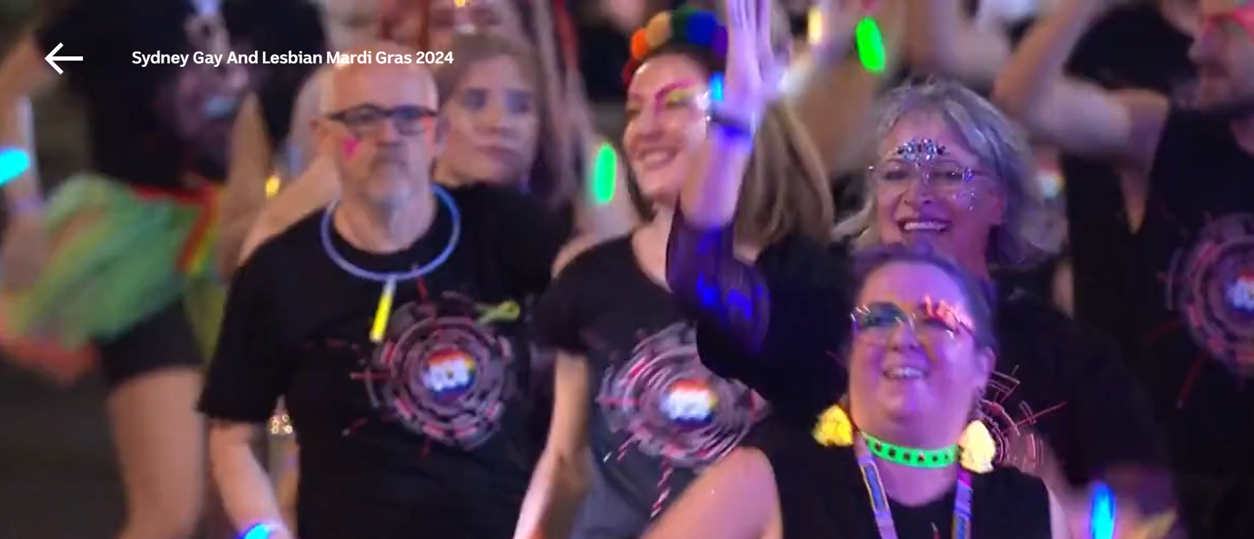 Sweet Dreams achieved at the Sydney Gay and Lesbian Mardi Gras