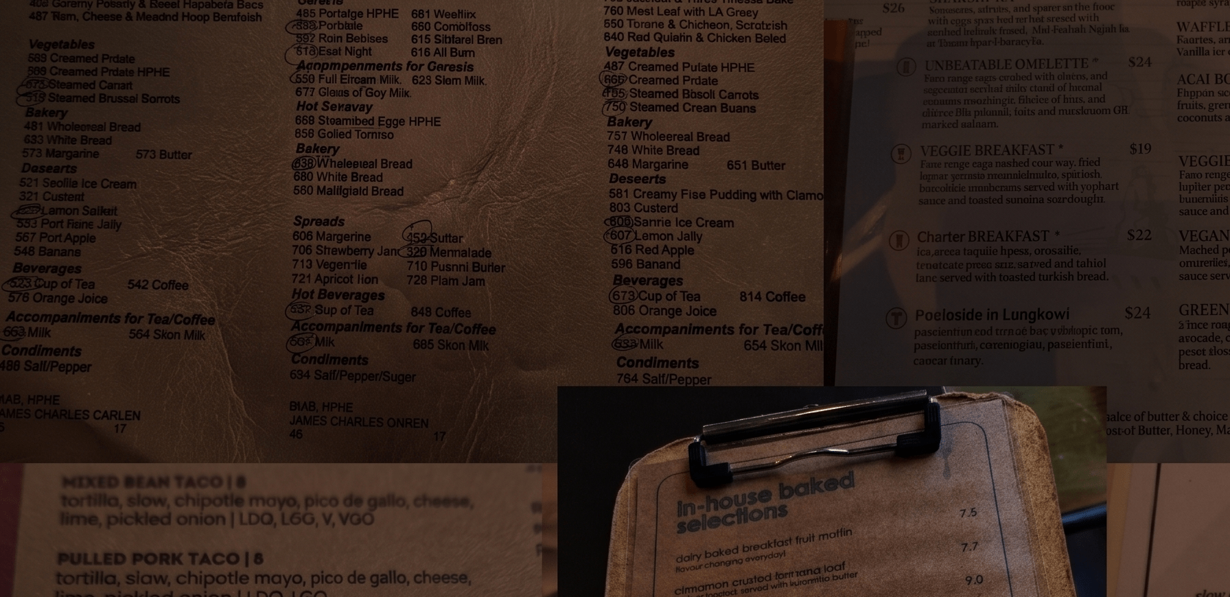 The lost art of good menu design