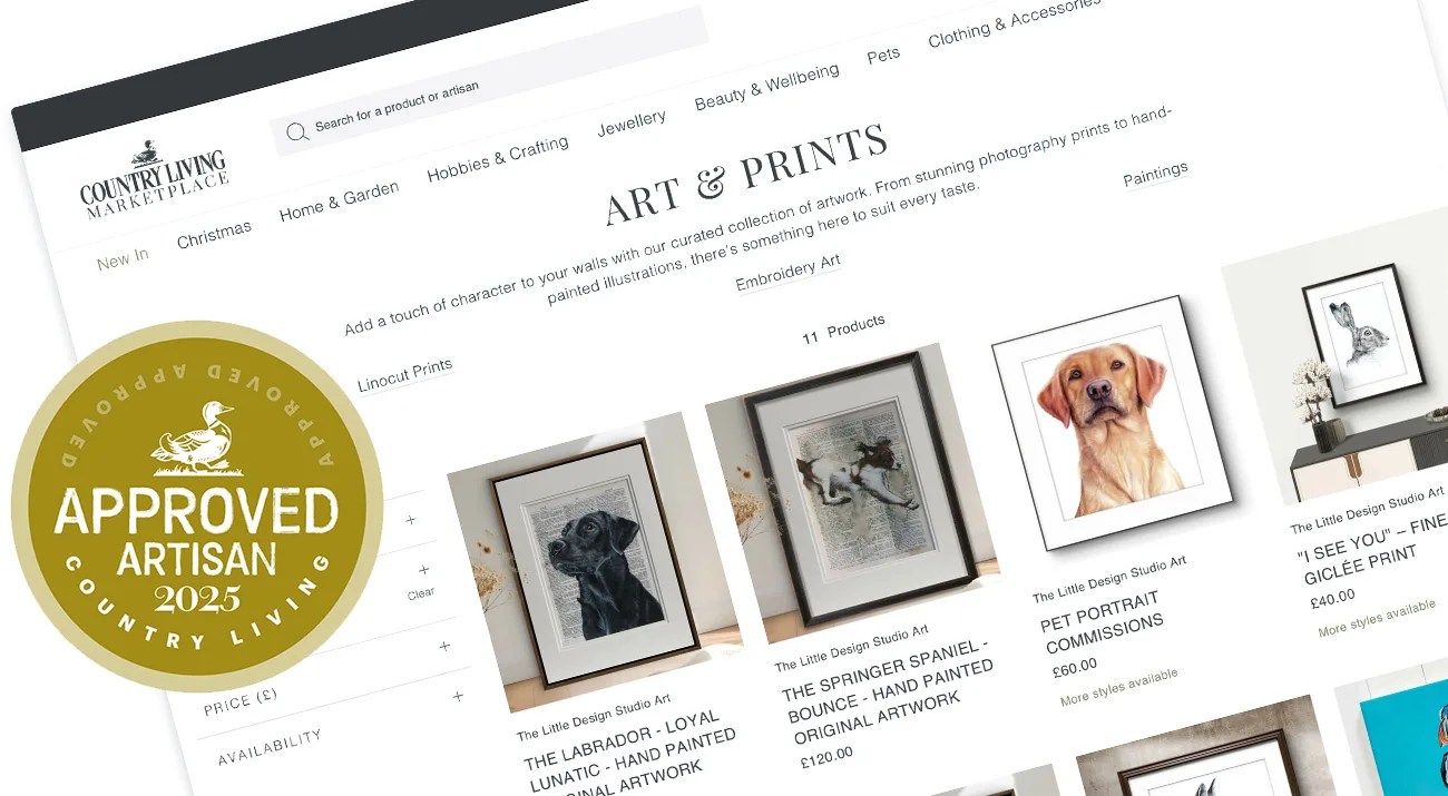 Artisan seller for Country Living Marketplace