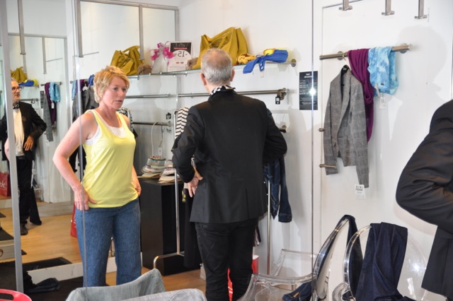 Dressing room for the makeover - relooking