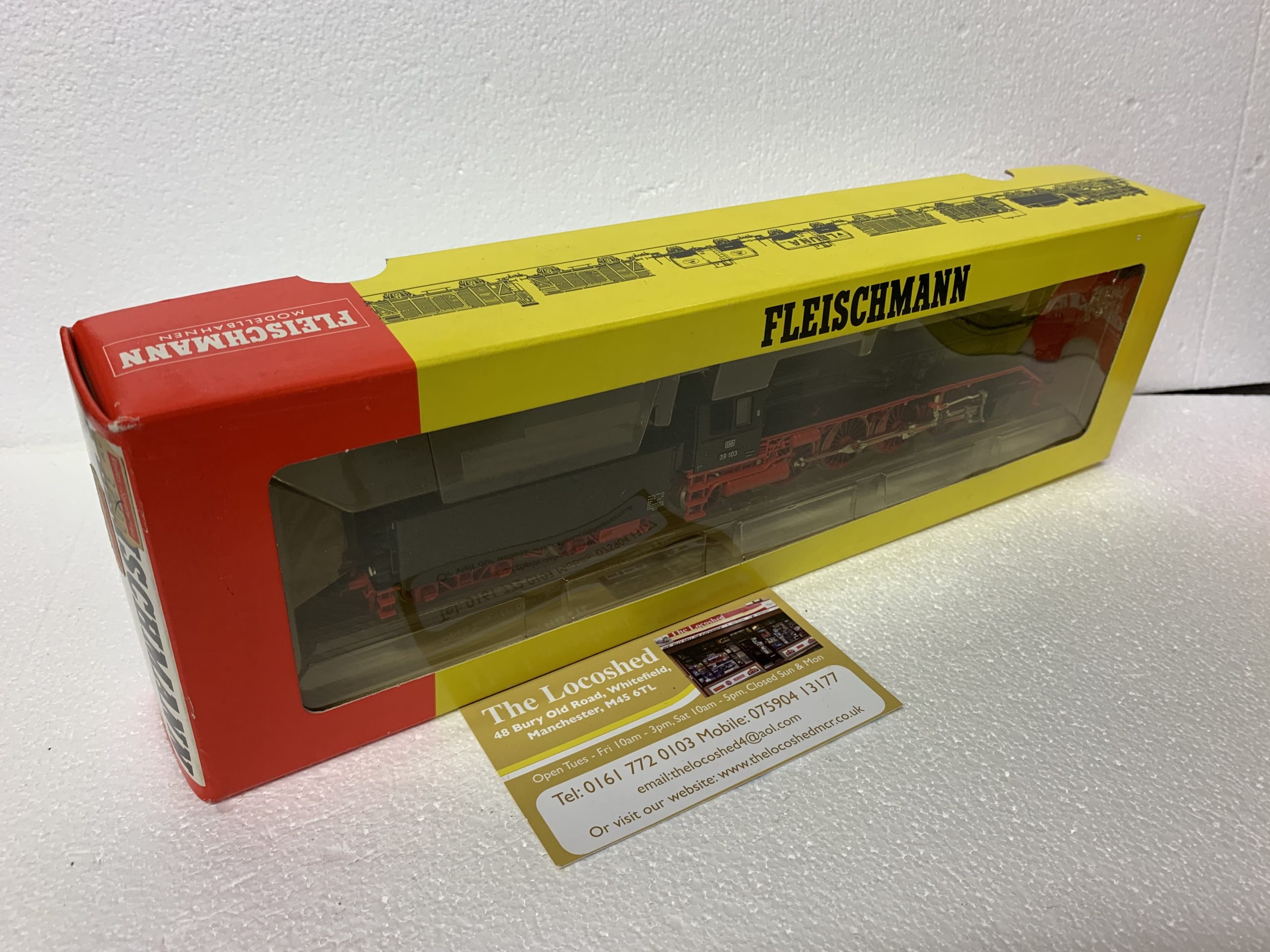 Fleischmann HO 4138 steam locomotive BR 39 DB - The Locoshed