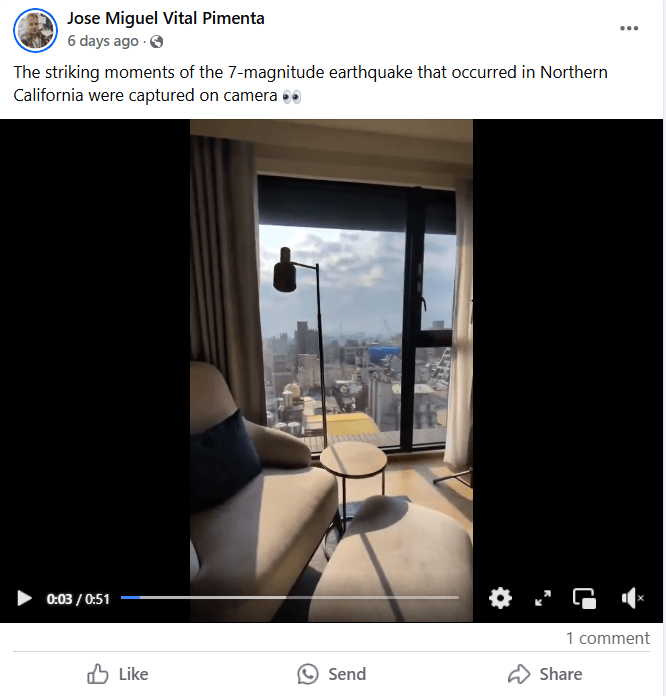 Debunked: the truth behind the viral video misidentified as california’s earthquake