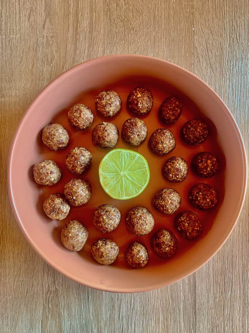 lime energy balls