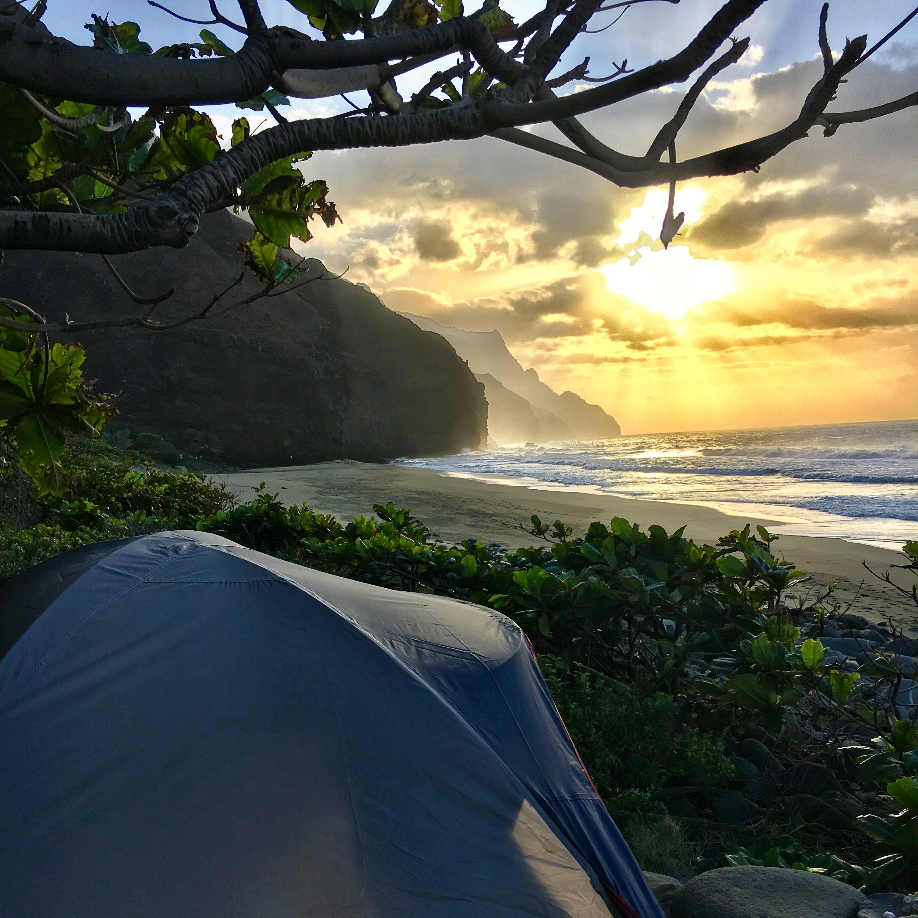 Kauai, Hawaii Camping