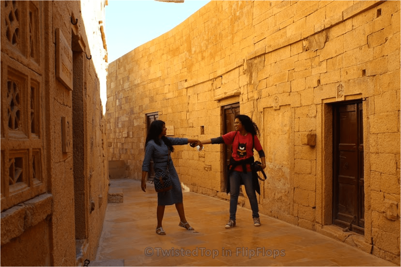 ...and declaring undying love in Jaisalmer