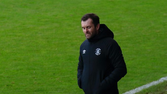 Nathan Jones disappointed Nathan Jones