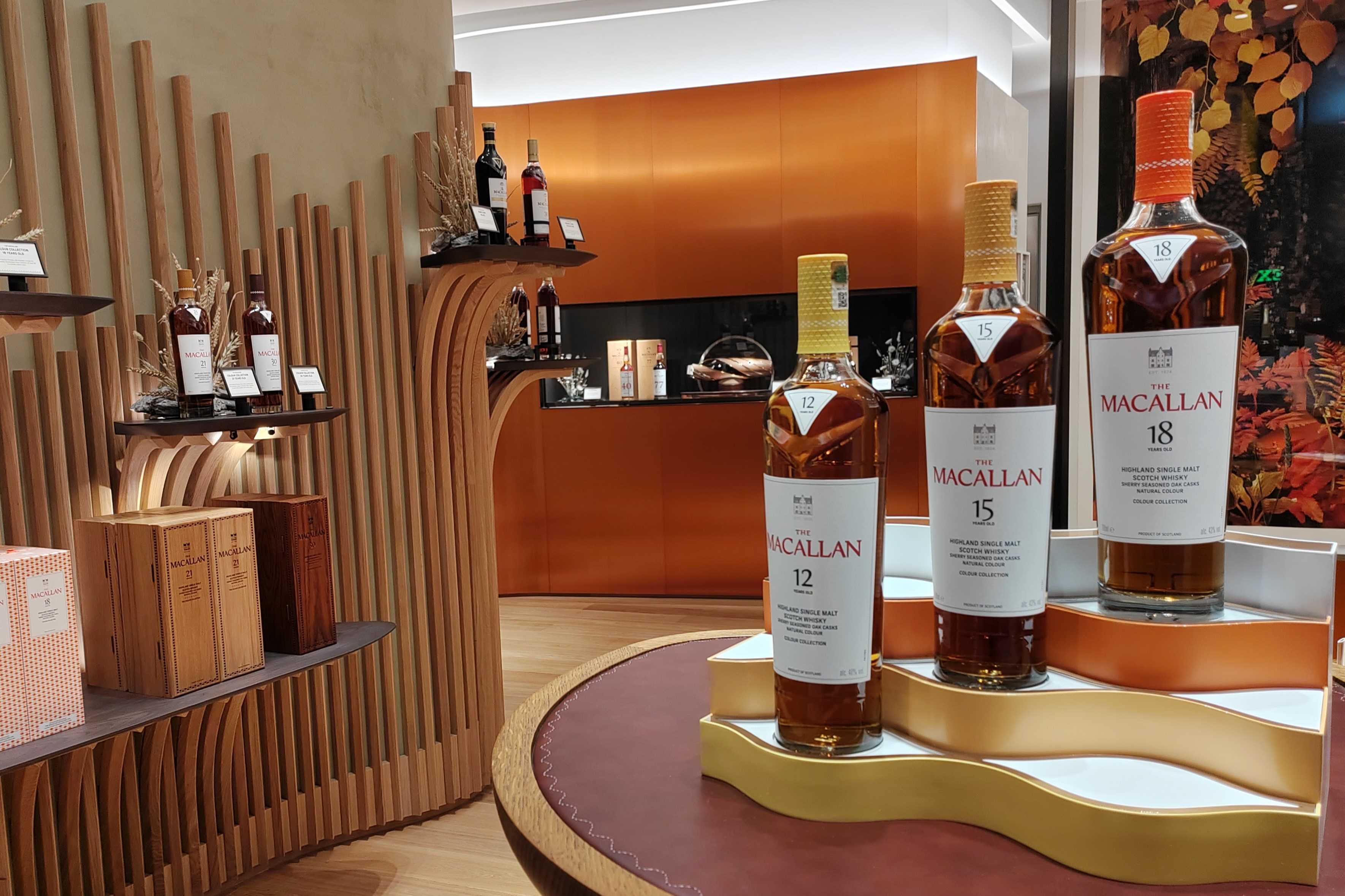A dram before departure: The Macallan opens flagship whisky