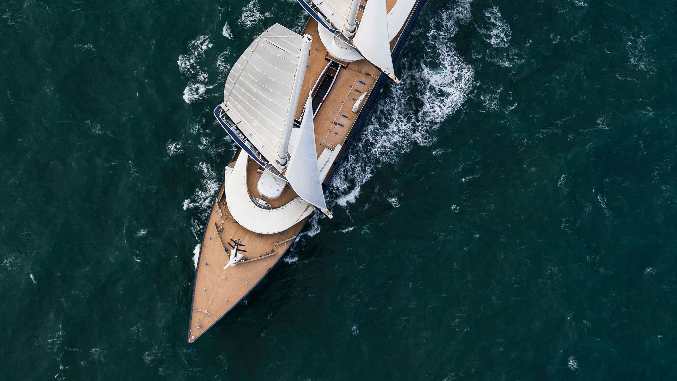 Inside a 720-ft Luxury Superyacht with AI Technology and Onboard Entertainment