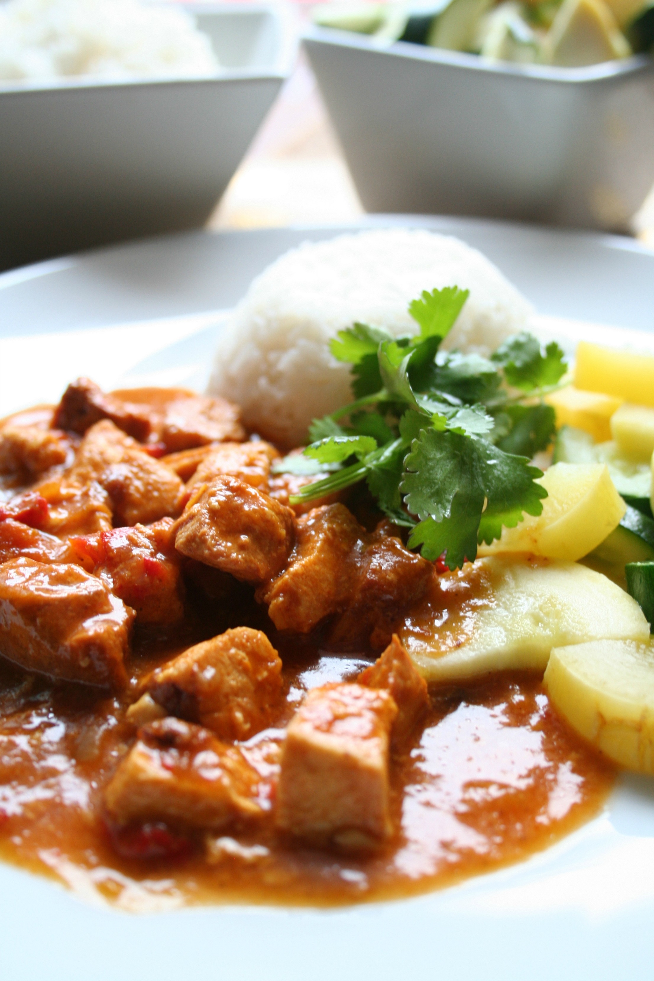 Slow cooker chicken curry