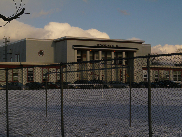 Education minister pledges $25 to rebuild Devon Middle School library ...