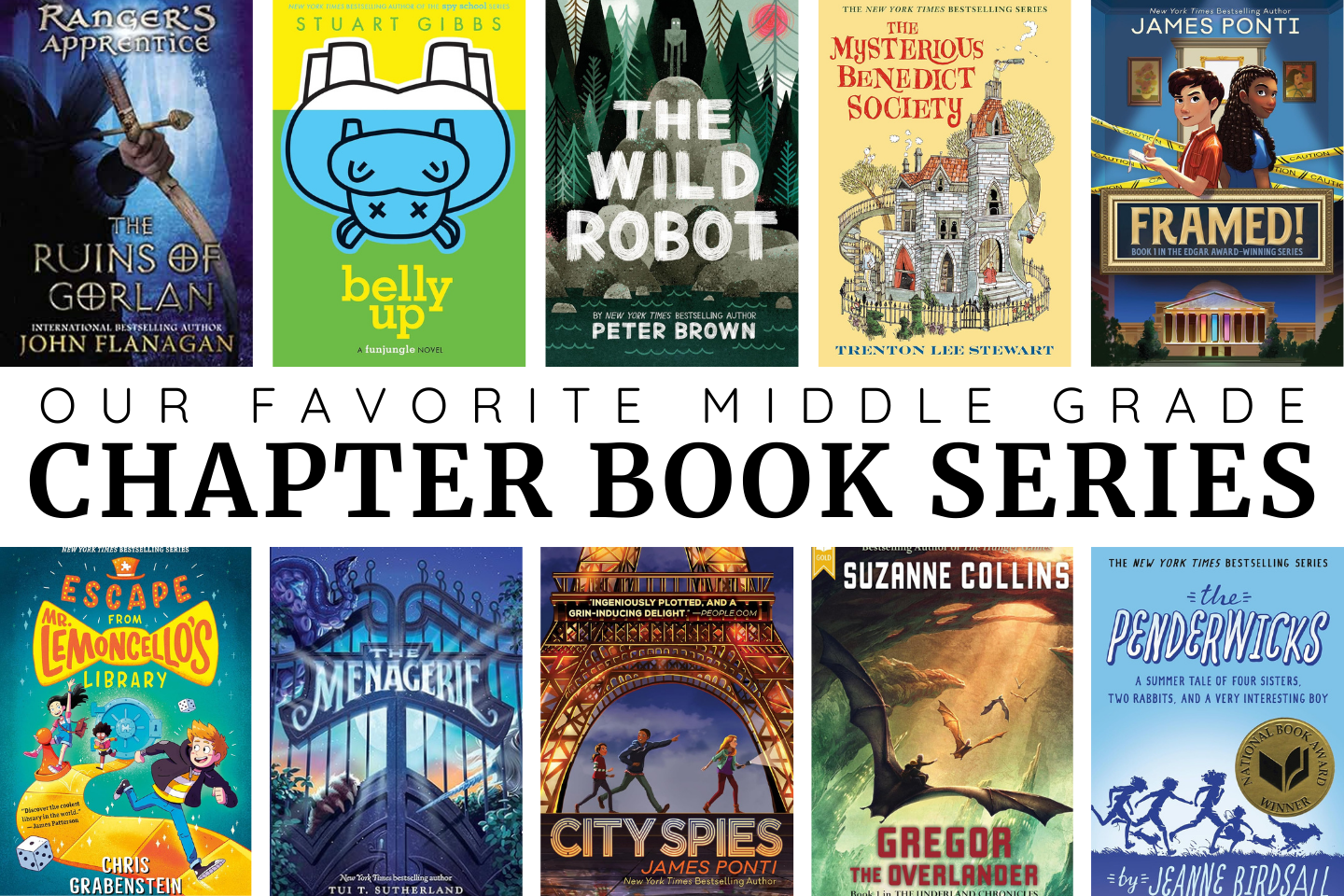 Middle Grade Chapter Book Series to Keep Your Kids Hooked All Summer Long