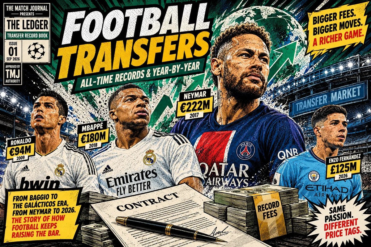 Most Expensive Football Transfers By Year: 1990 To 2026