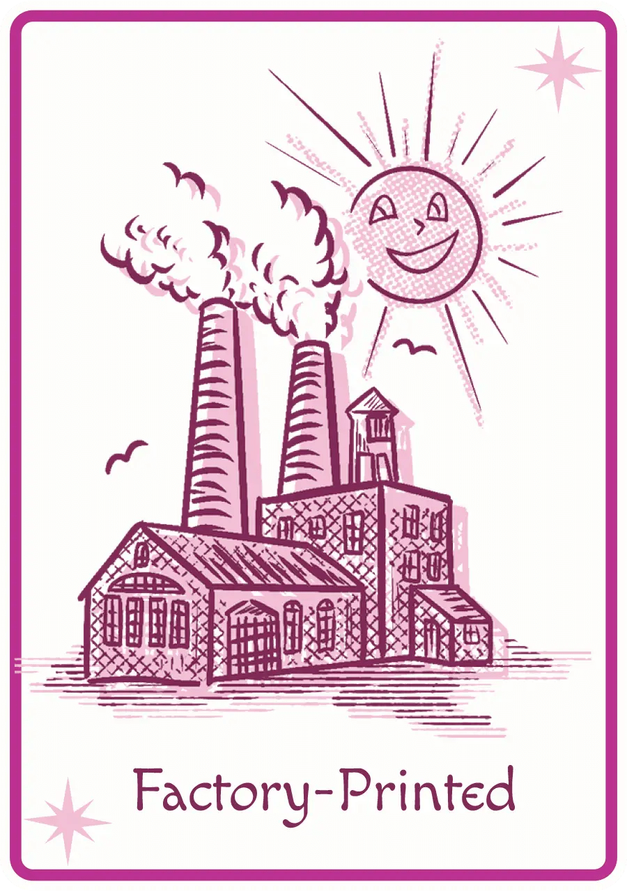 FACTORY-PRINTED MATCHES TAROT CARD DESIGN Custom matches