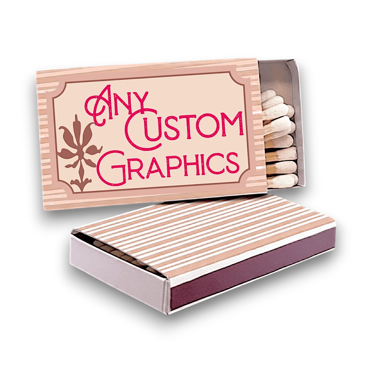 Custom matchbox with full color printing