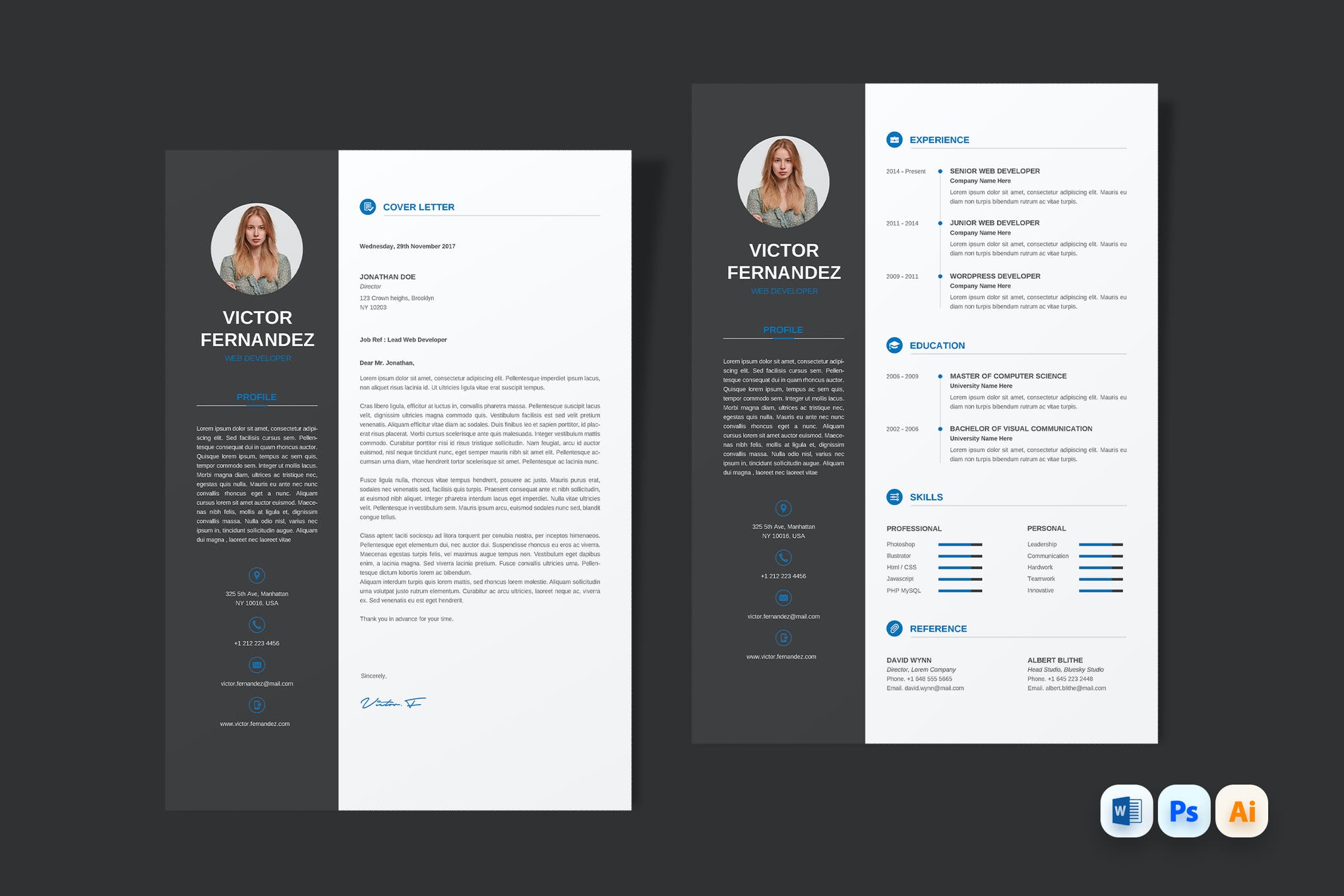 This free resume template designed by professionals with a stunning layout, . 30 Best Free Resume Cv Templates For Word Psd Theme Junkie
