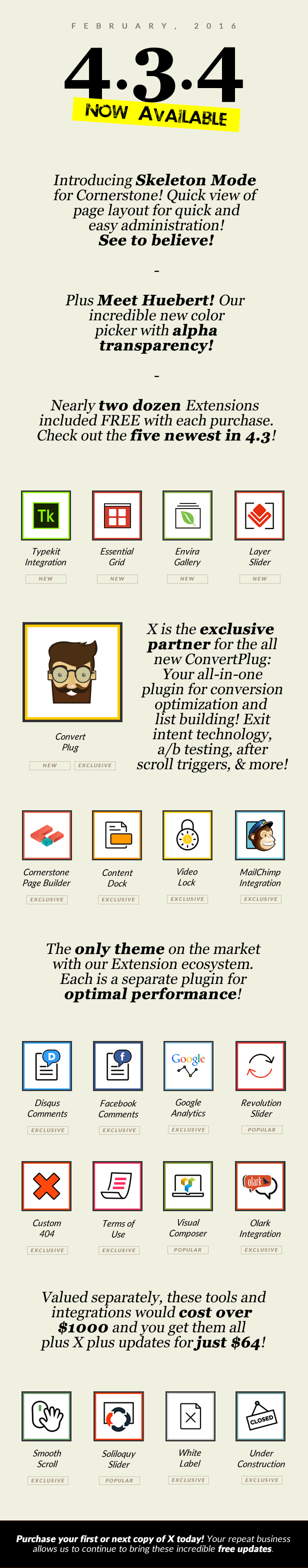 X | The Theme fourthreefour