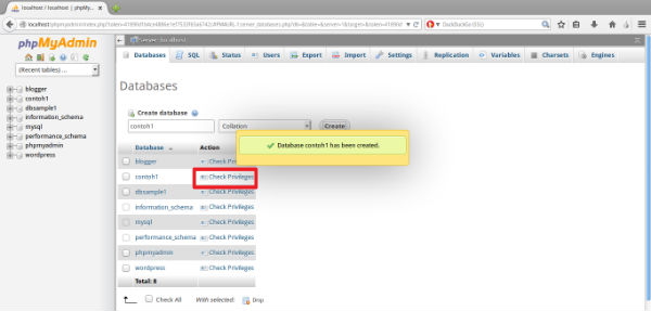 Cara install wordpress di localhost xampp · membuat database. Cara Mudah Install WordPress Menggunakan phpMyAdmin di Localhost Ubuntu - Theme.id