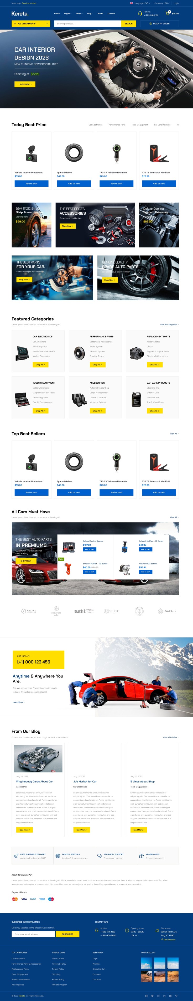 Screenshot of the Kereta theme