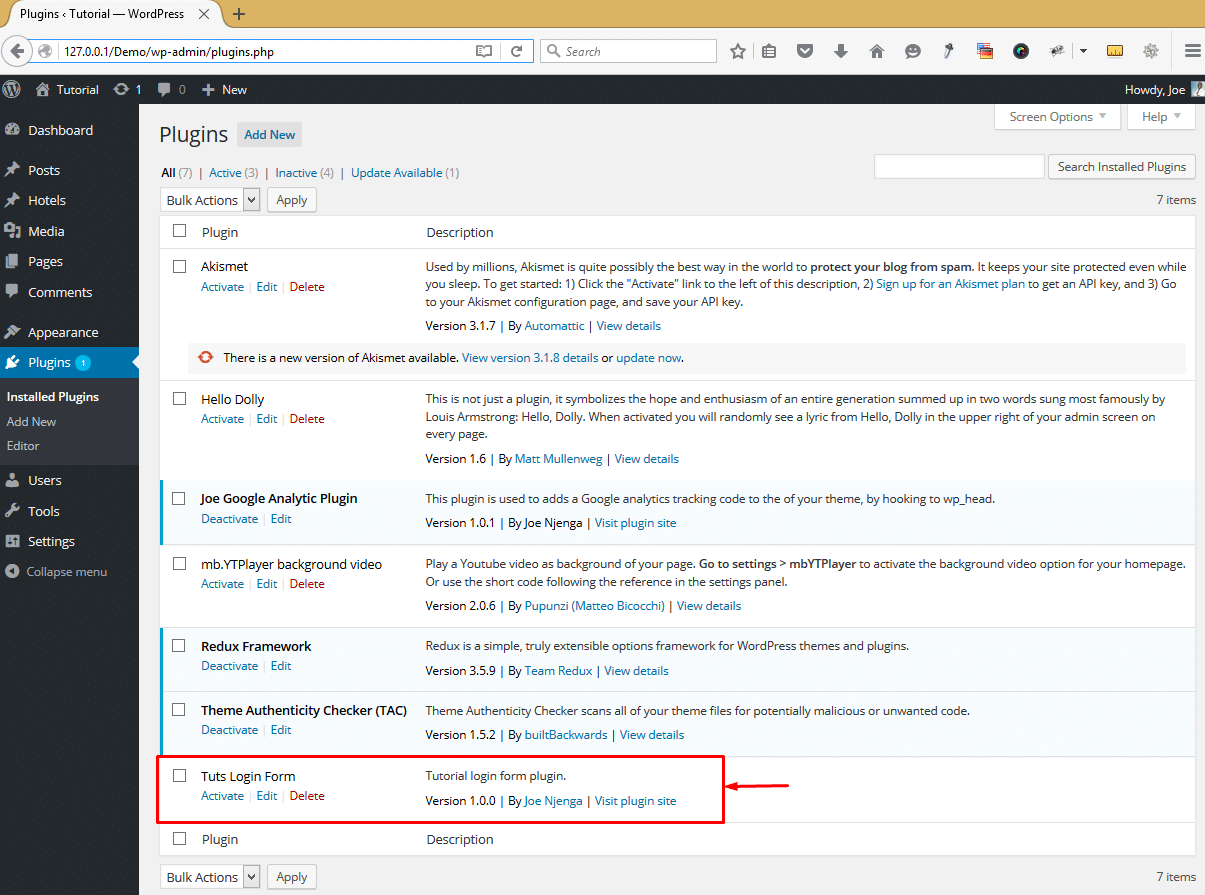 Based on php and mysql, wordpress enables users to create sophisticated, profession. Get Started With Wordpress Plugins Build Your First Plugin Theme4press