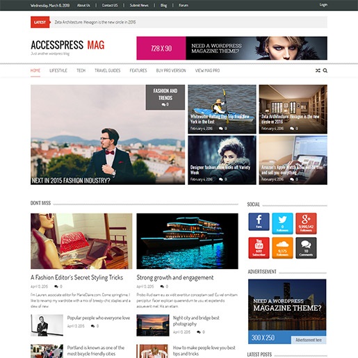 Adsense wordpress themes · 1. 15 Best Free Google Adsense Optimized Wordpress Themes For 2020