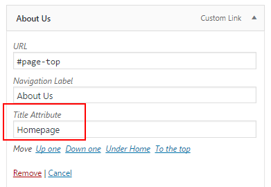 Specifically editing the code you provided in the original question: Adding title attribute in menu navigation - ThemeHunk WordPress themes