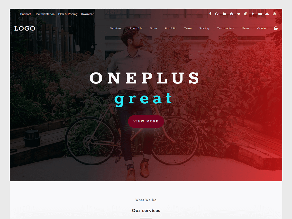 oneplus-WordPress-theme.png