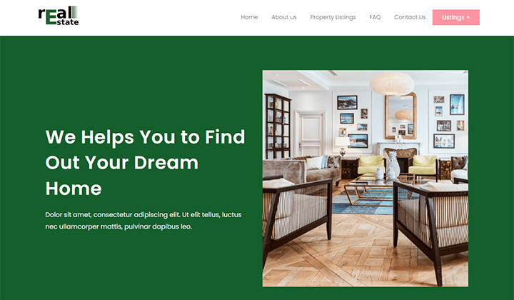 Real Estate Business Theme