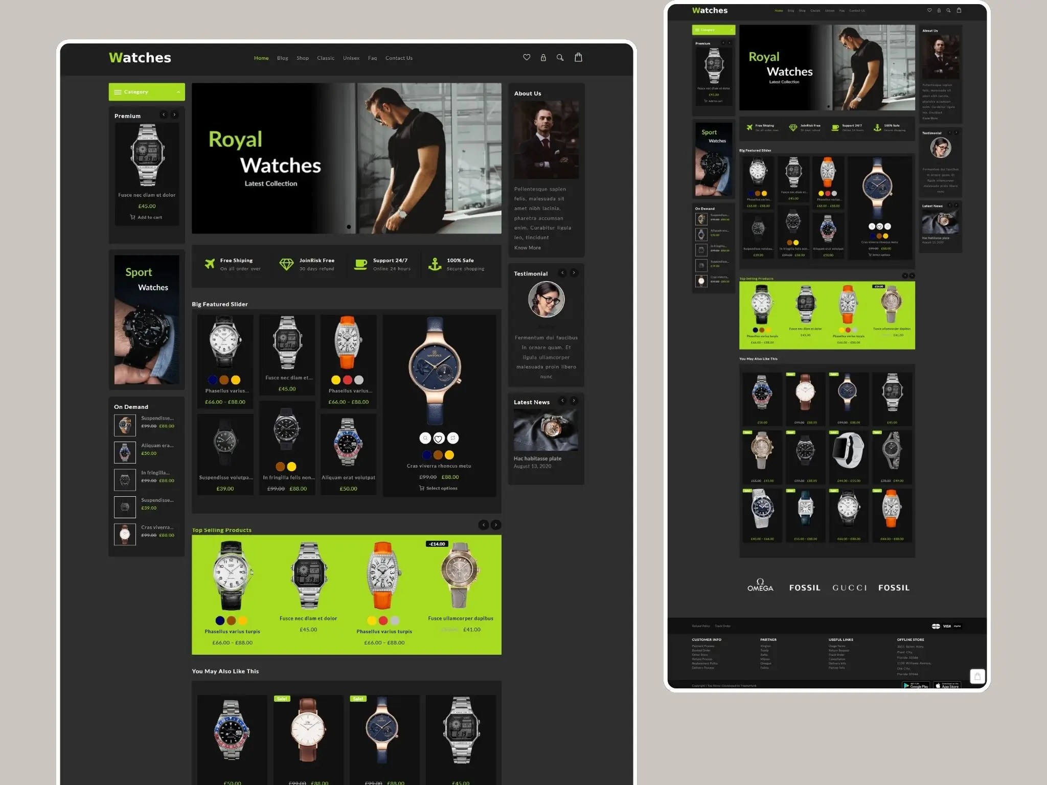 Watch Store Top Store