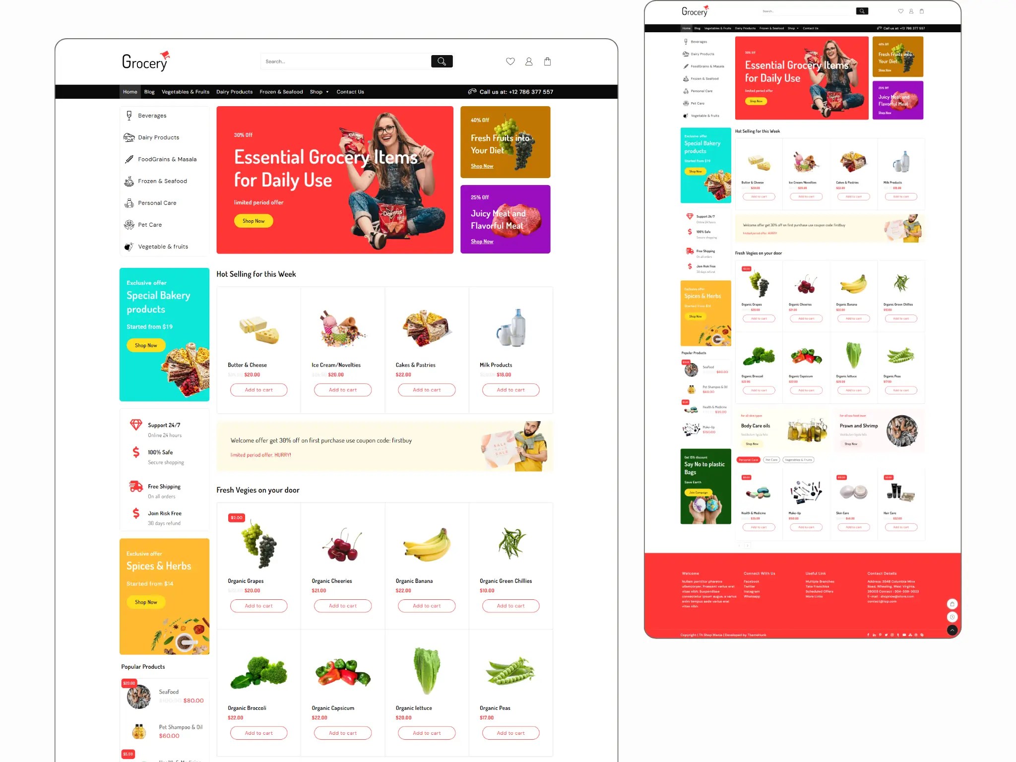 Grocery & Food Store