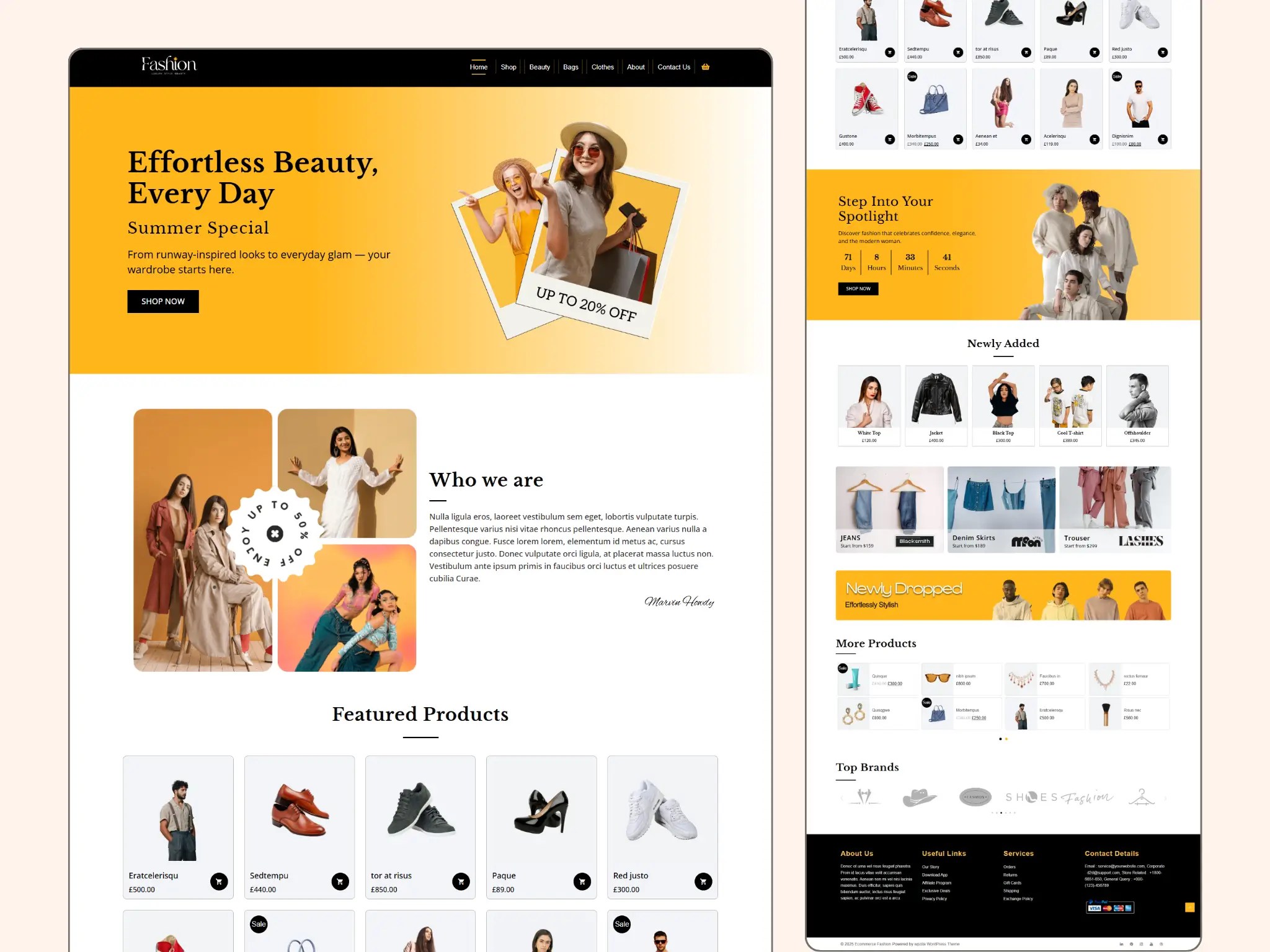 Ecommerce Fashion