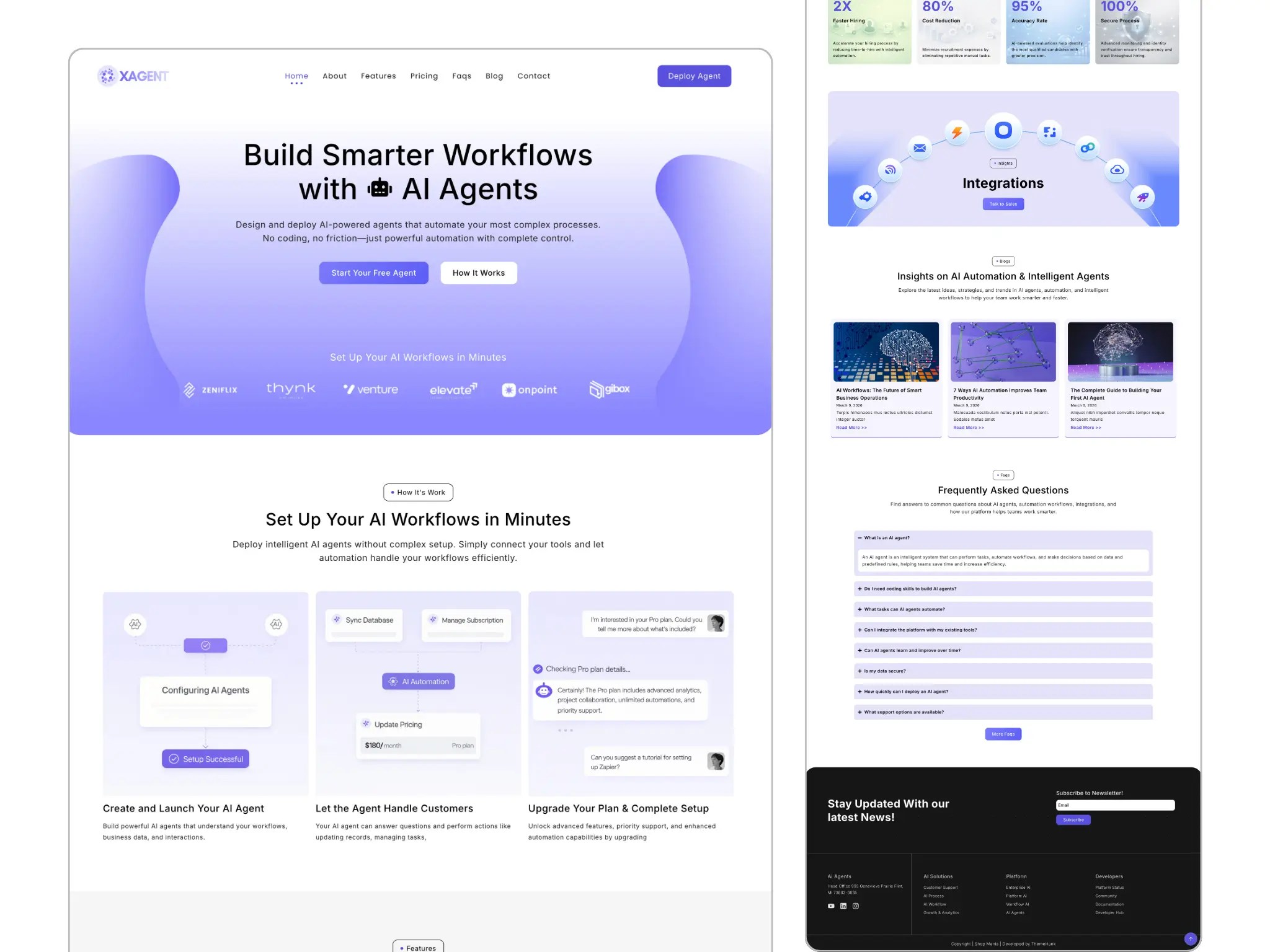 Ai Agents and SaaS Template