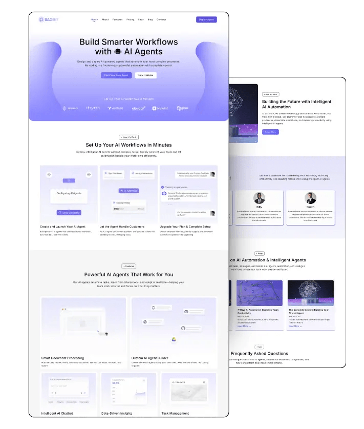 Ai Agents Website Website Template
