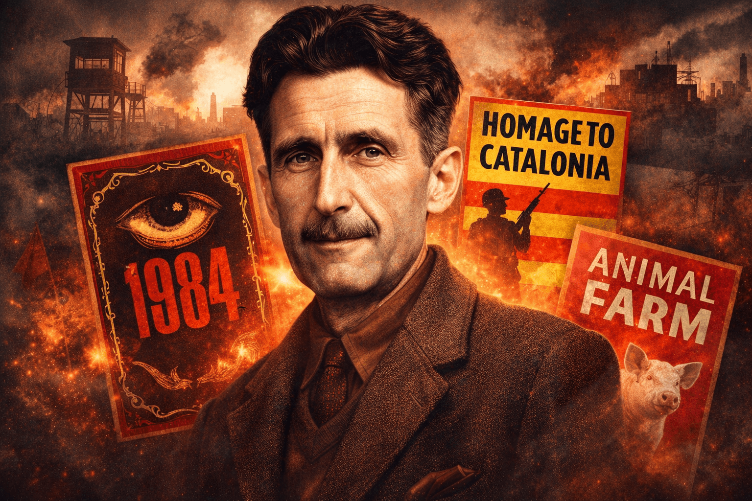George Orwell books ranked