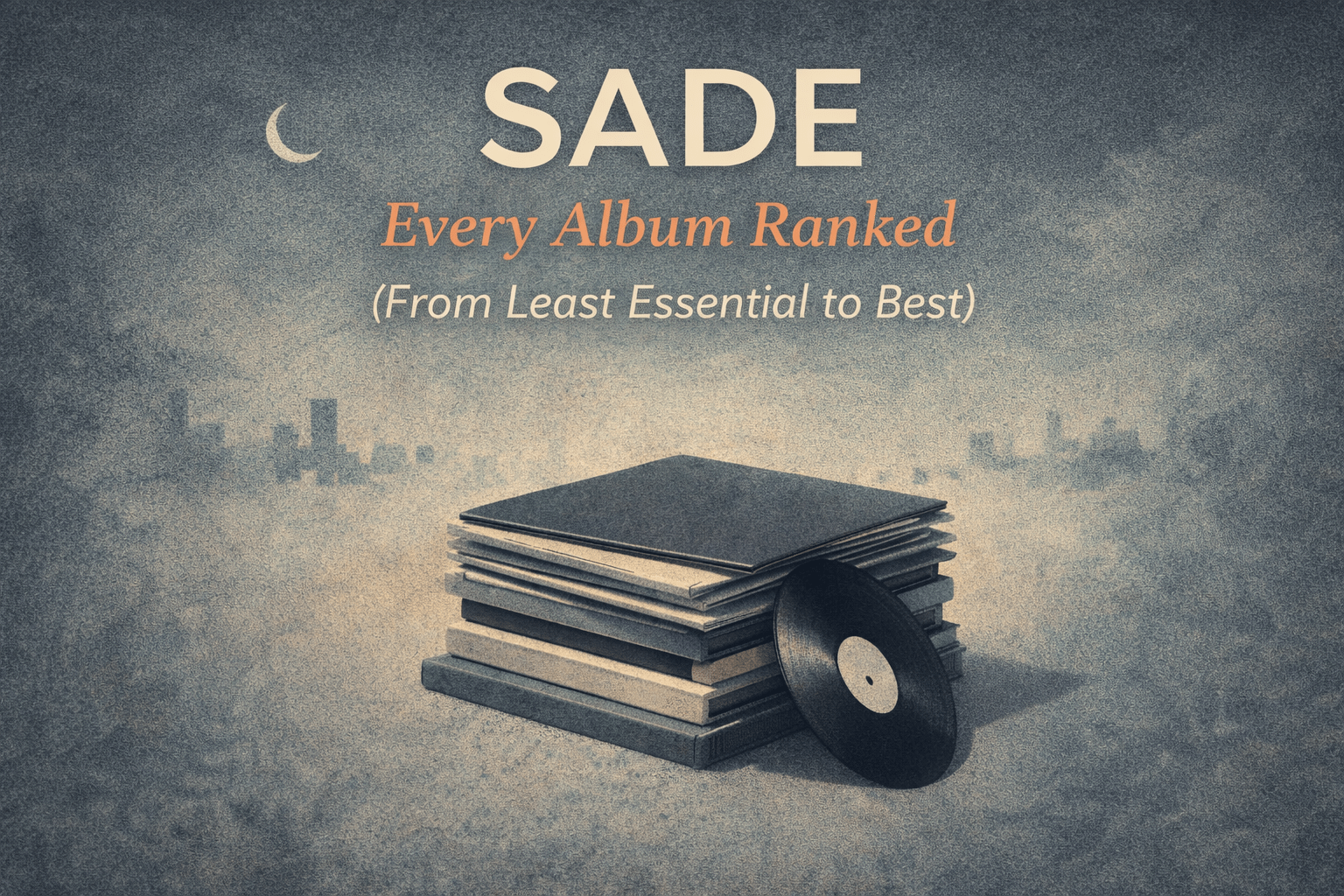 Sade albums ranked