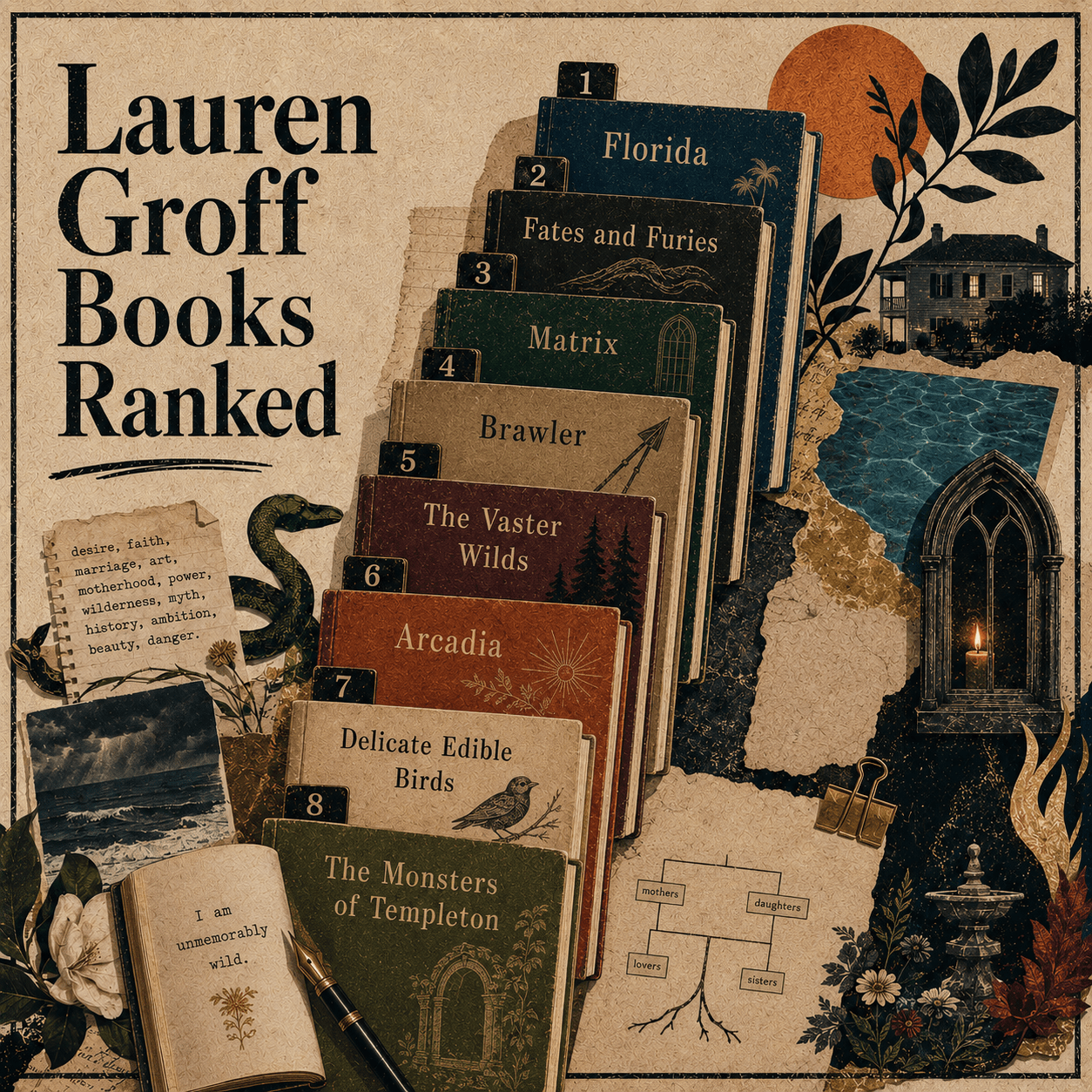 Lauren Groff books ranked